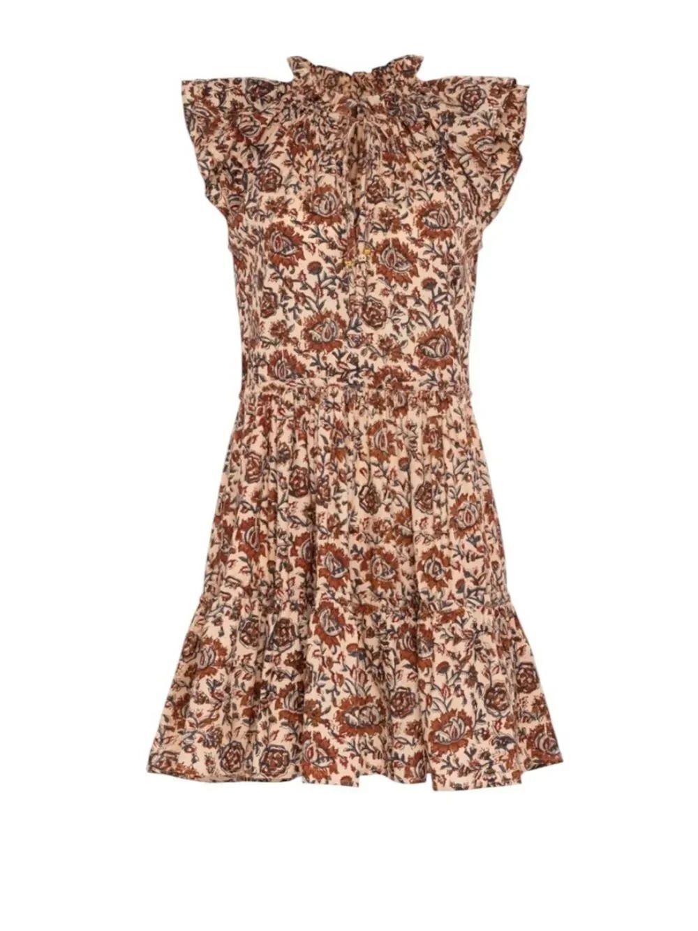 Tuckernuck Anna Cate Aimee mini dress in navy garden S
